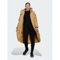 adidas Pehelykabát Big Baffle HN9938 Bézs Regular Fit