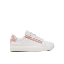 Calvin Klein Sportcipő Logo Cupsole Lace Up HW0HW01353 Fehér