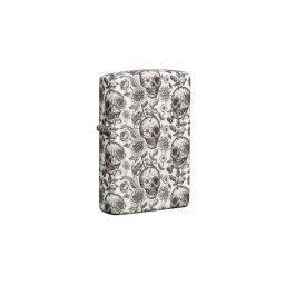 49458 Zippo öngyújtó Koponya minta, sötétben világít