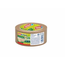 TESA Csomagolószalag, papír, 50 mm x 25 m, szálerősített, TESA "Ultra Strong", barna