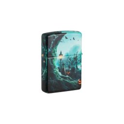 48389 Zippo öngyújtó, Horror Goth Design,360°-os kép díszítéssel
