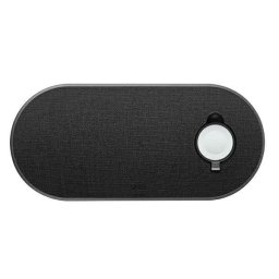 Uniq Aereo Plus 3in1 vezetéknélküli iPhone/Apple Watch/AirPods Pro töltő (fekete)
