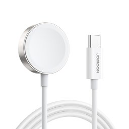 Joyroom vezeték nélküli Apple Watch töltő 1.2m USB-C (fehér)