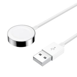 Joyroom Qi vezeték nélküli Apple Watch töltő 1.2m USB-A (fehér)