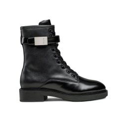 Calvin Klein Bokacsizma Combat Boot W/Hw HW0HW01360 Fekete