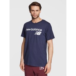 New Balance Póló Classic Core Logo MT03905 Sötétkék Athletic Fit