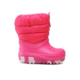 Crocs Hótaposó Classic Neo Puff Boot T 207683 Rózsaszín
