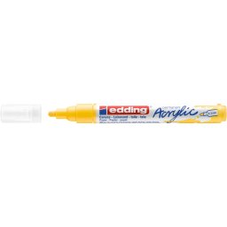 Akril marker 2-3mm, Edding 5100 citromsárga