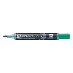 Táblamarker 1-5mm, hajlékony hegyű Pentel Maxiflo Flex Feel zöld