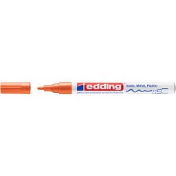 Lakkmarker 1-2mm, kerek Edding 751 narancs