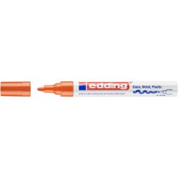 Lakkmarker 2-4mm, kerek Edding 750 narancs