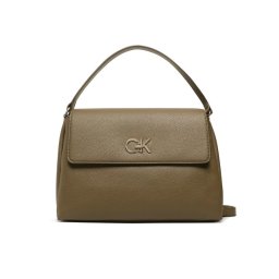 Calvin Klein Táska Re-Lock Tote W/Flap Pbl K60K610178 Khaki