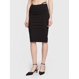 Calvin Klein Jeans Ceruzaszoknya J20J220465 Fekete Slim Fit