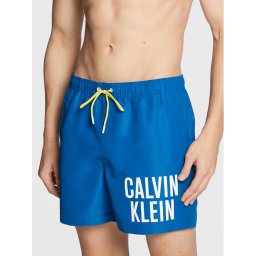 Calvin Klein Swimwear Úszónadrág KM0KM00790 Kék Regular Fit