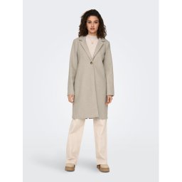 ONLY Átmeneti kabát Emma 15281382 Ekru Regular Fit