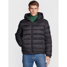 United Colors Of Benetton Pehelykabát 2NIWUN01M Fekete Regular Fit