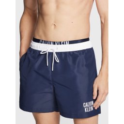 Calvin Klein Swimwear Úszónadrág KM0KM00791 Sötétkék Regular Fit