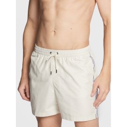 Calvin Klein Swimwear Úszónadrág KM0KM00789 Ekru Regular Fit