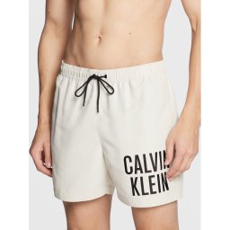 Calvin Klein Swimwear Úszónadrág KM0KM00790 Ekru Regular Fit