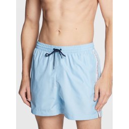 Calvin Klein Swimwear Úszónadrág KM0KM00789 Kék Regular Fit