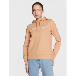 Calvin Klein Pulóver Core Logo K20K202687 Bézs Regular Fit