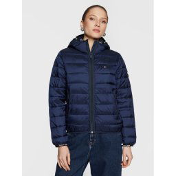 Tommy Jeans Pehelykabát Quilted Tape DW0DW15168 Sötétkék Regular Fit