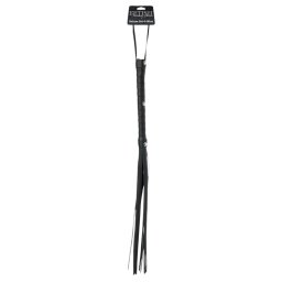 Pipedream - Fetish Fantasy Deluxe Cat-O-Nine - korbács - fekete (65cm)