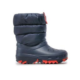 Crocs Hótaposó Classic Neo Puff Boot K 207684 Sötétkék