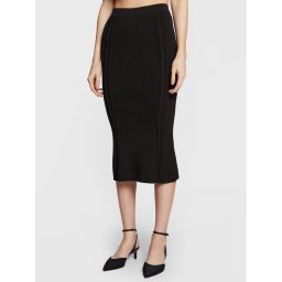 Calvin Klein Ceruzaszoknya Iconic K20K205406 Fekete Slim Fit