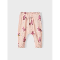NAME IT Szövet nadrág 13212665 Rózsaszín Regular Fit