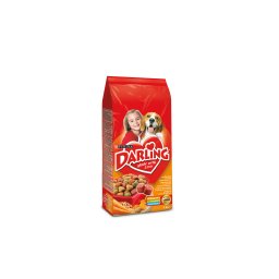DARLING Szárnyassal és hozzáadott, válogatott zöldségekkel száraz kutyaeledel 3kg