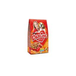 DARLING Szárnyassal és hozzáadott, válogatott zöldségekkel száraz kutyaeledel 10kg