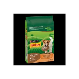 FRISKIES Mini Menu Csirkével és zöldségekkel száraz kutyaeledel 1,5kg