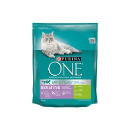 ONE SENSITIVE Pulykában és rizsben gazdag száraz macskaeledel 800g