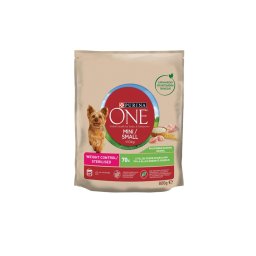 Purina ONE Mini WEIGHT CONTROL Pulykában gazdag száraz kutyaeledel 800g