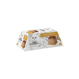 GOURMET REVELATIONS Pastétom Csirkével és szósszal nedves macskaeledel 2*57g