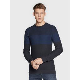 Blend Sweater 20714636 Sötétkék Regular Fit