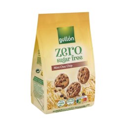 Gullon Zero Mini Chip Choco cukormentes keksz csokoládé darabkákkal 75g