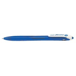 PILOT Golyóstoll, 0,18 mm, nyomógombos, PILOT "Rexgrip EF", kék