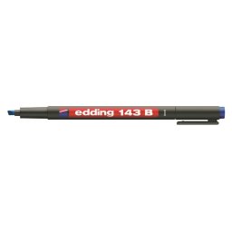 EDDING Alkoholos marker, OHP, 1 mm, EDDING "143 B", kék
