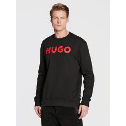 Hugo Pulóver Dem 50477328 Fekete Regular Fit