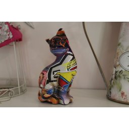 Macska Műgyanta Figura II.