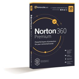 Norton 360 Premium 75GB 1 felhasználó 10 eszközre
