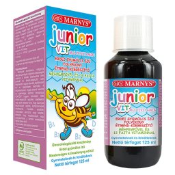 Marnys Junior Vit Multivitamin Erdei Gyümölcs Ízű, 125 ml
