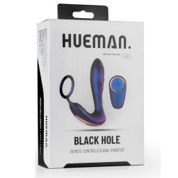 Hueman Black Hole análvibrátor, péniszgyűrűvel, távirányítóval.