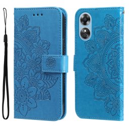 ART MANDALA pénztárca tok Oppo A17 kék