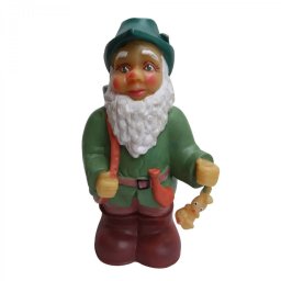 Vadász PVC törpe figura, 40 cm