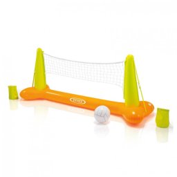 Felfújható hálótartó + háló + röplabda a medencéhez, Intex 238 x 64 x 91 cm