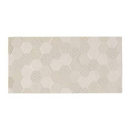 Grafén Fürdőszobai / konyhai csempe, hatszögletű mintával 30 x 60 cm