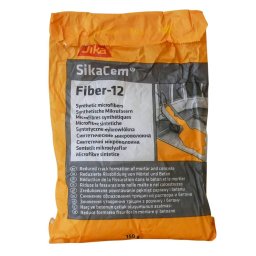 Polipropilén szálak habarcshoz és betonhoz, Sika 12, fehér, beltéri / kültéri, 600 gr